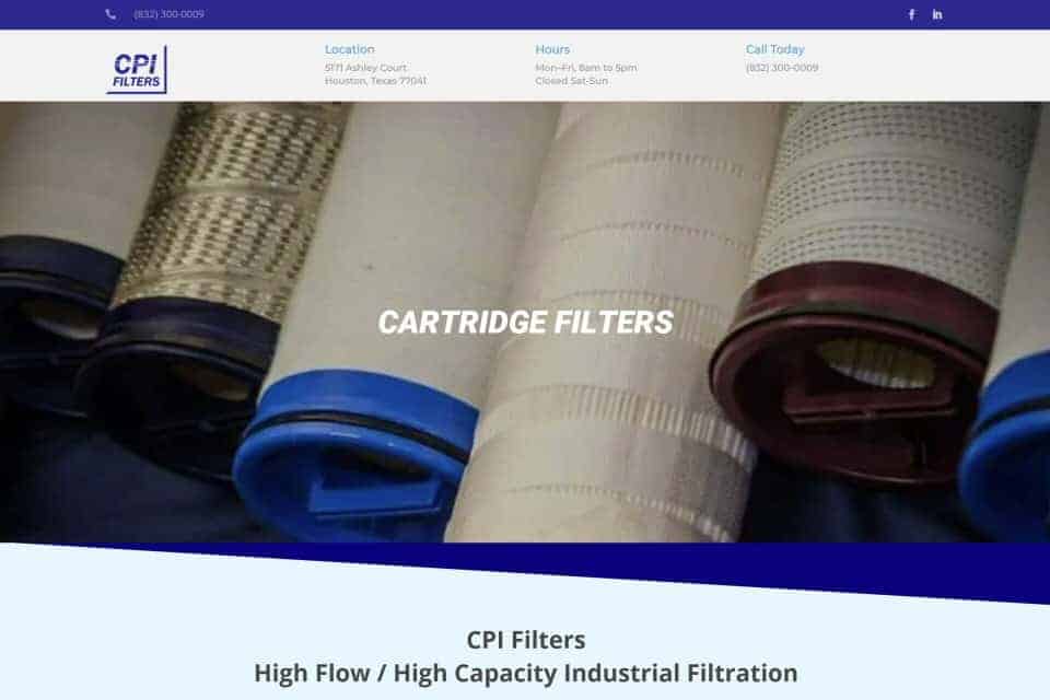 CPI Filters by Vetcore Technology and Electrical Services