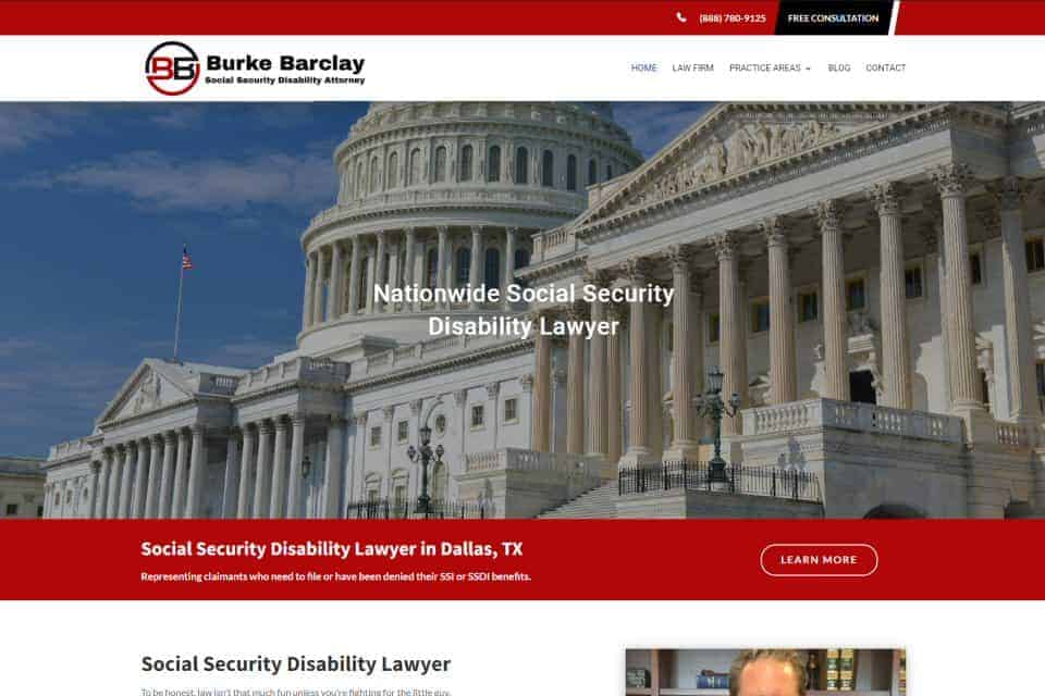 Burke Barclay Social Security Disability Lawyer by Vetcore Technology